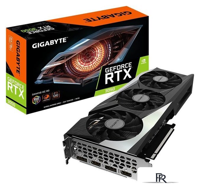 Видеокарта Gigabyte GeForce RTX 3050 Gaming OC 8G GV-N3050GAMING OC-8GD - Изображение №7 — Интернет-магазин ПроЗаказ