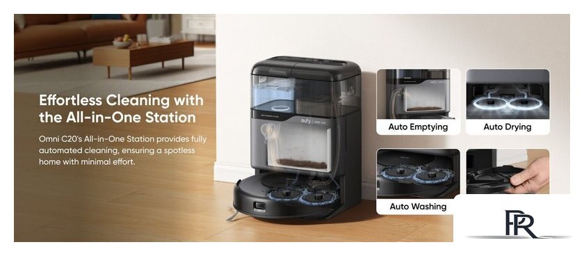 Робот-пылесос Eufy Robot Vacuum Omni C20 - Изображение №5 — Интернет-магазин ПроЗаказ