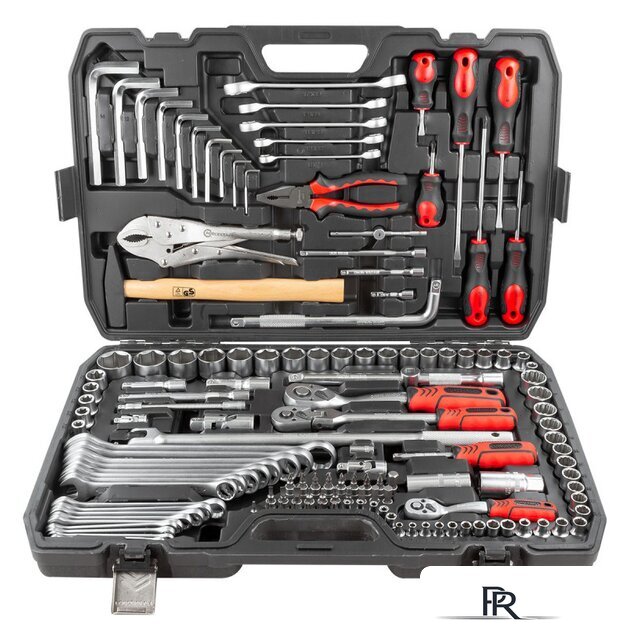 Универсальный набор инструментов ForceKraft FK-41421-5 (142 предмета) - Изображение №1 — Интернет-магазин ПроЗаказ