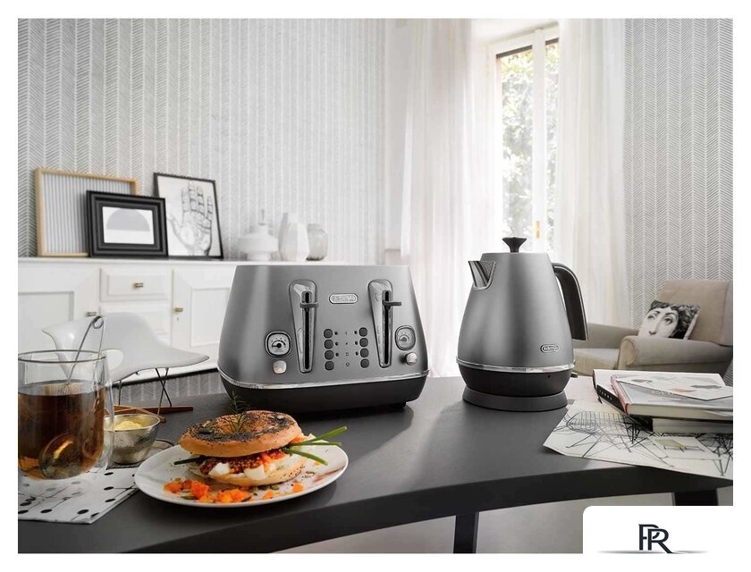 Электрический чайник DeLonghi Distinta KBI 2001.S - Изображение №2 — Интернет-магазин ПроЗаказ