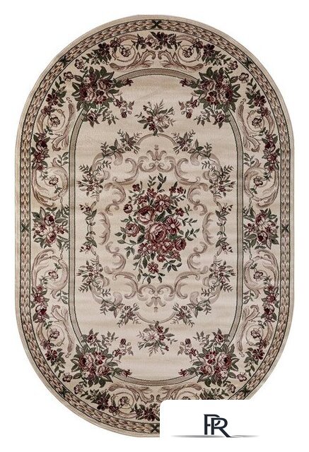 Ковер для жилой комнаты Merinos Colizey D057-OVAL-CREAM (1.5х2.3) - Изображение №1 — Интернет-магазин ПроЗаказ