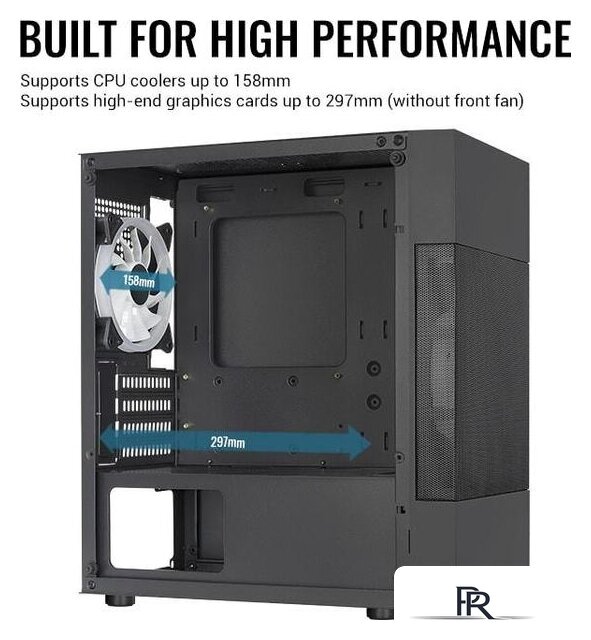 Корпус AeroCool Atomic Lite-G-BK-V2 - Изображение №18 — Интернет-магазин ПроЗаказ