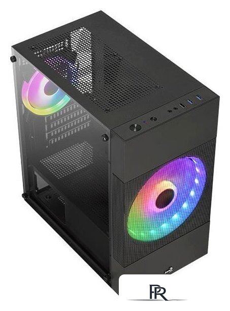 Корпус AeroCool Atomic Lite-G-BK-V2 - Изображение №15 — Интернет-магазин ПроЗаказ