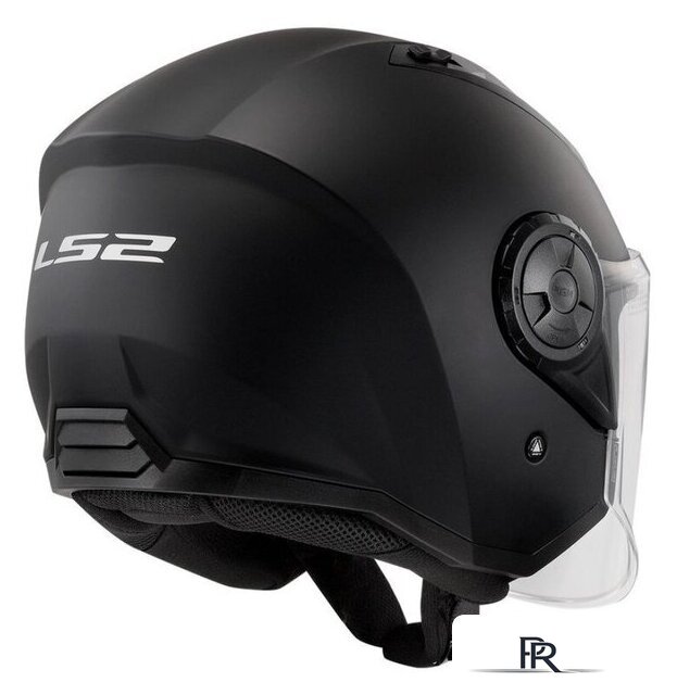 Мотошлем LS2 OF616 Airflow 2 Solid (M, черный матовый) - Изображение №10 — Интернет-магазин ПроЗаказ