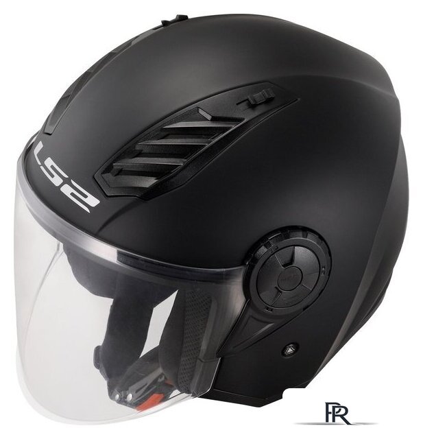 Мотошлем LS2 OF616 Airflow 2 Solid (M, черный матовый) - Изображение №5 — Интернет-магазин ПроЗаказ