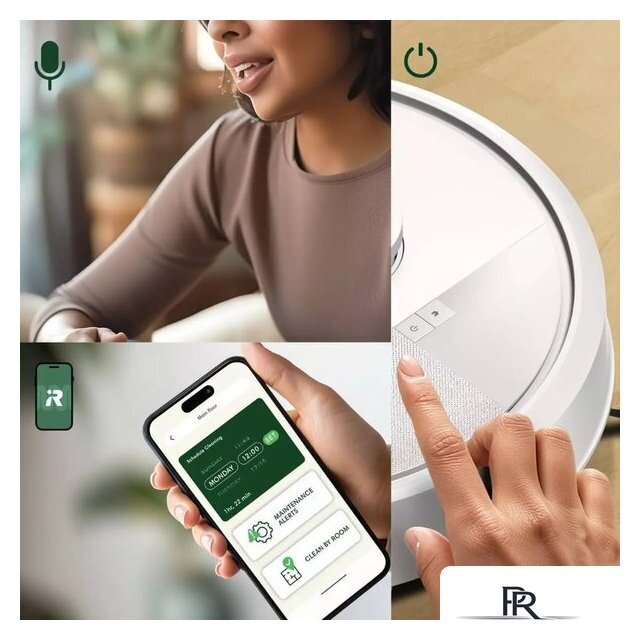 Робот-пылесос iRobot Roomba 105 Combo + stacja AutoEmpty (белый) - Изображение №16 — Интернет-магазин ПроЗаказ