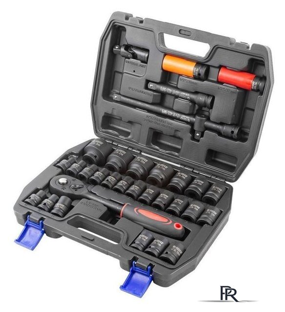 Набор трещотка с головками FORSAGE F-4323-5MPB (32 предмета) - Изображение №3 — Интернет-магазин ПроЗаказ