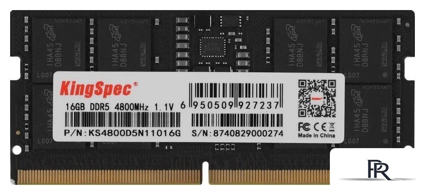 Оперативная память KingSpec 16ГБ DDR5 SODIMM 4800 МГц KS4800D5N11016G - Изображение №1 — Интернет-магазин ПроЗаказ