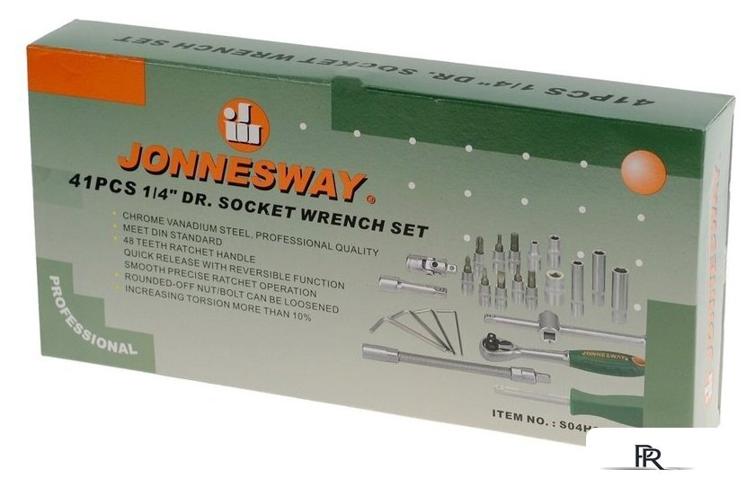 Универсальный набор инструментов Jonnesway S04H2141S (41 предмет) - Изображение №7 — Интернет-магазин ПроЗаказ