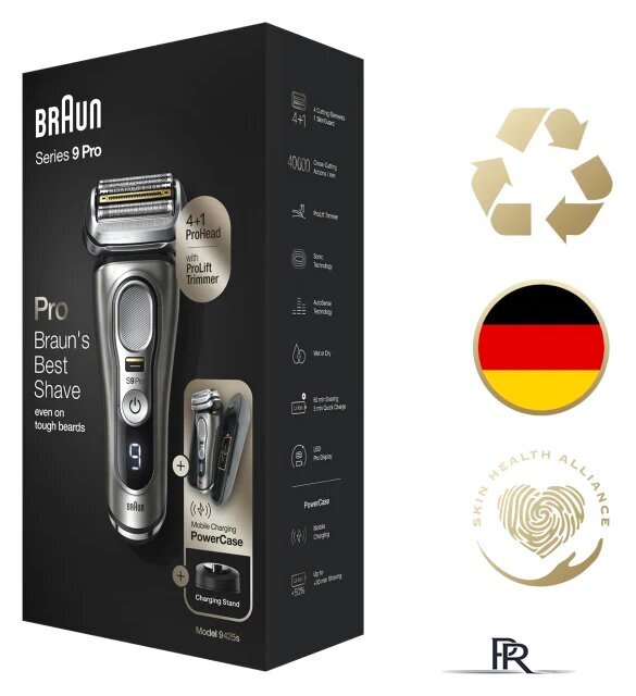 Электробритва Braun Series 9 Pro 9425s Wet & Dry - Изображение №9 — Интернет-магазин ПроЗаказ