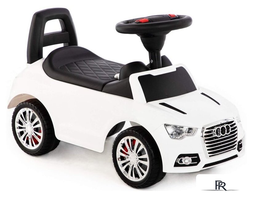 Каталка Полесье SuperCar №2 со звуковым сигналом 84552 (белый) - Изображение №6 — Интернет-магазин ПроЗаказ