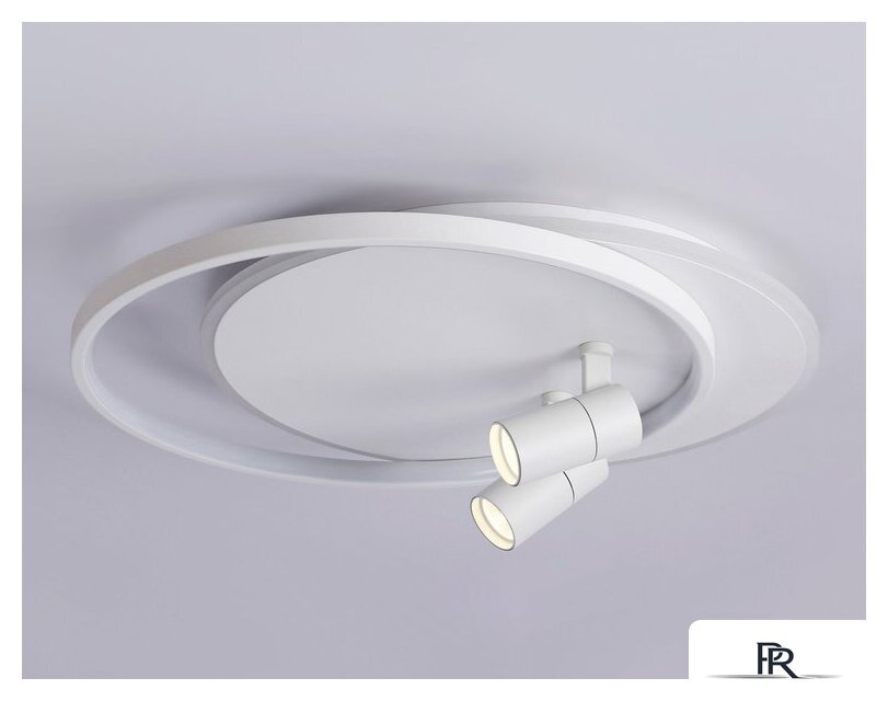 Припотолочная люстра Ambrella light FL51391/1+2 WH - Изображение №5 — Интернет-магазин ПроЗаказ