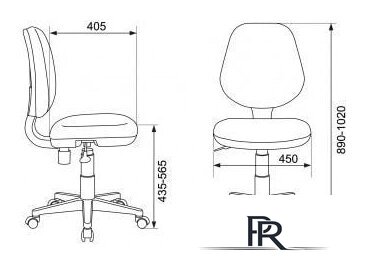 Компьютерное кресло Бюрократ CH-W213/TW-13A (розовый) - Изображение №6 — Интернет-магазин ПроЗаказ
