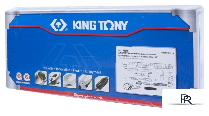Набор головок слесарных King Tony 3523MR - Изображение №4 — Интернет-магазин ПроЗаказ