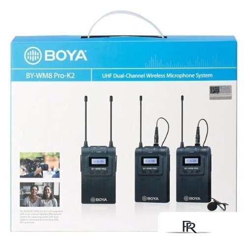Радиосистема BOYA BY-WM8 Pro-K2 - Изображение №6 — Интернет-магазин ПроЗаказ