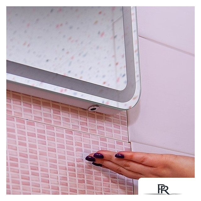  Пекам Зеркало Marta 1 80x70 marta1-80x70dpcl (с подсветкой, сенсором на взмах руки, подогревом и часами) - Изображение №4 — Интернет-магазин ПроЗаказ