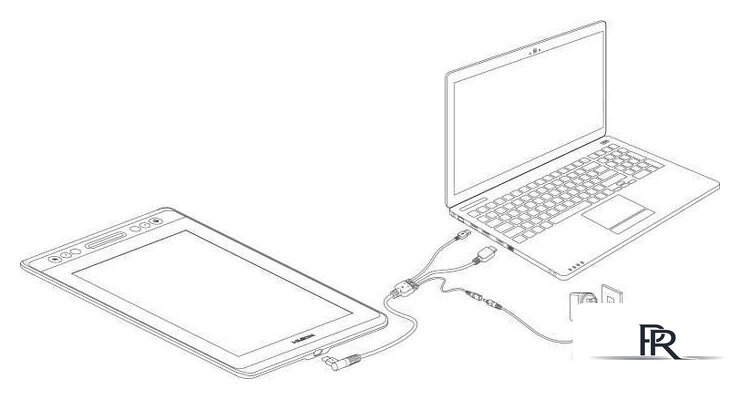 Графический монитор Huion Kamvas Pro 12 GT-116 - Изображение №9 — Интернет-магазин ПроЗаказ