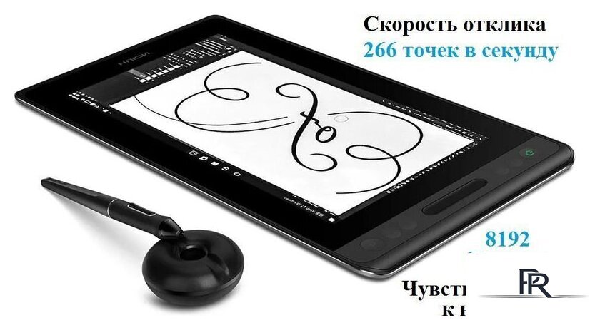 Графический монитор Huion Kamvas Pro 12 GT-116 - Изображение №5 — Интернет-магазин ПроЗаказ