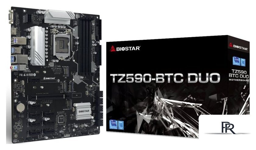 Материнская плата BIOSTAR TZ590-BTC DUO Ver. 5.0 - Изображение №2 — Интернет-магазин ПроЗаказ