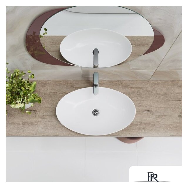 Умывальник Lauter 21571 + клапан 21190W + сифон 21635W (белый матовый) - Изображение №13 — Интернет-магазин ПроЗаказ