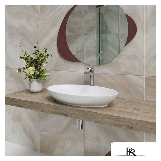 Умывальник Lauter 21571 + клапан 21190W + сифон 21635W (белый матовый) - Изображение №11 — Интернет-магазин ПроЗаказ