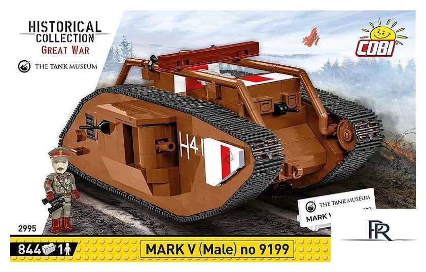 Конструктор Cobi Historical Collection Great War Mark V no 9199 - Изображение №1 — Интернет-магазин ПроЗаказ