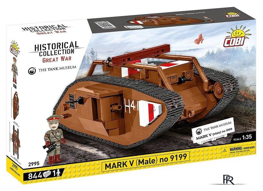 Конструктор Cobi Historical Collection Great War Mark V no 9199 - Изображение №12 — Интернет-магазин ПроЗаказ