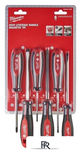 Набор отверток Milwaukee 4932471806 (6 предметов) - Изображение №2 — Интернет-магазин ПроЗаказ