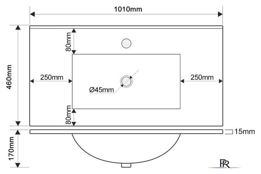  ЗОВ Тумба под умывальник Кито K100TS0MFLPM-OL100 - Изображение №8 — Интернет-магазин ПроЗаказ