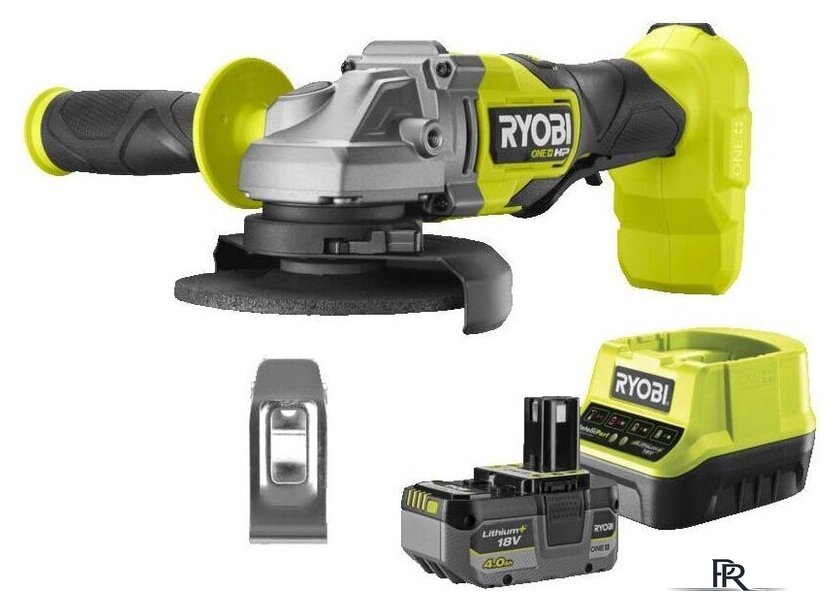 Угловая шлифмашина Ryobi RAG18X-1x40SJ 5133005707 (с 1-им АКБ) - Изображение №1 — Интернет-магазин ПроЗаказ
