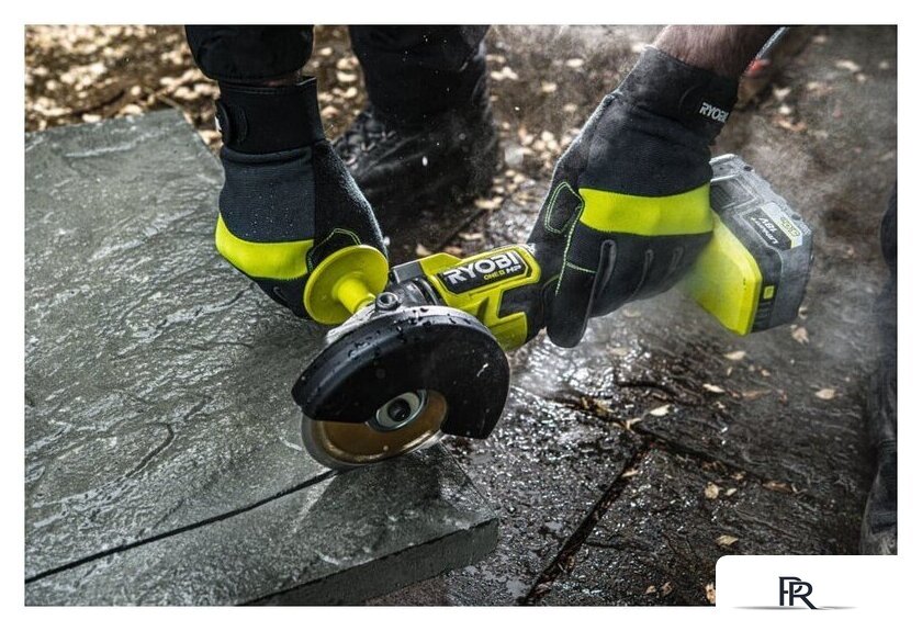 Угловая шлифмашина Ryobi RAG18X-1x40SJ 5133005707 (с 1-им АКБ) - Изображение №4 — Интернет-магазин ПроЗаказ