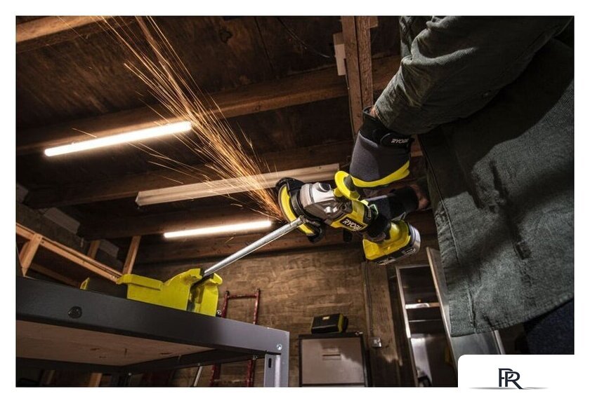 Угловая шлифмашина Ryobi RAG18X-1x40SJ 5133005707 (с 1-им АКБ) - Изображение №3 — Интернет-магазин ПроЗаказ