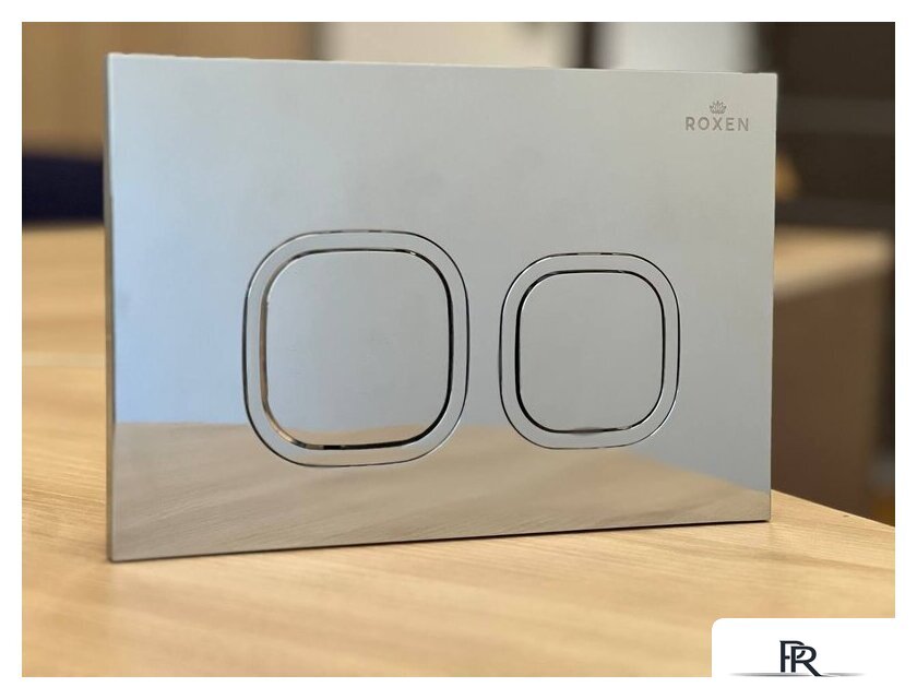 Унитаз подвесной Roxen Antares One Rimless 6 в 1 StounFix Dual Fresh 546881 (кнопка: хром) - Изображение №12 — Интернет-магазин ПроЗаказ
