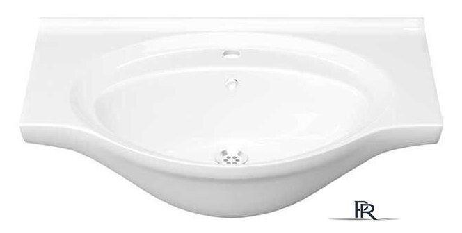 Умывальник Керамин Капри 75 (мебельный с отверстием и креплением) - Изображение №2 — Интернет-магазин ПроЗаказ