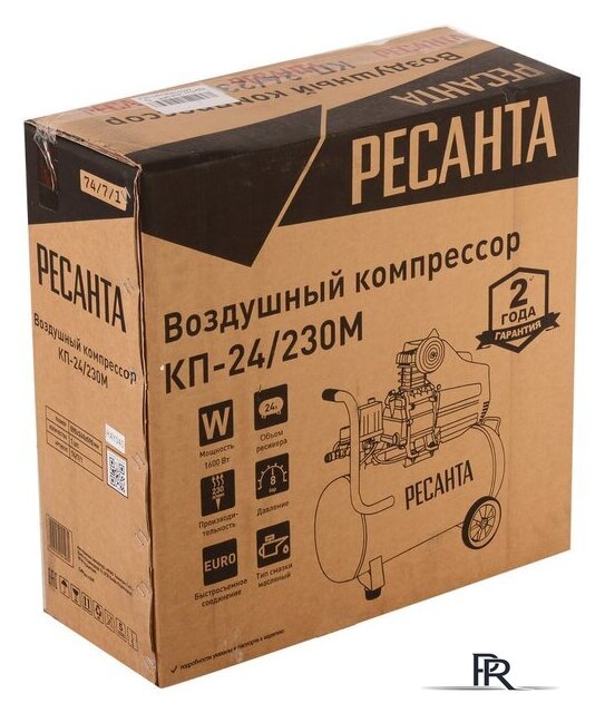Компрессор Ресанта КП-24/230М 74/7/1 - Изображение №8 — Интернет-магазин ПроЗаказ