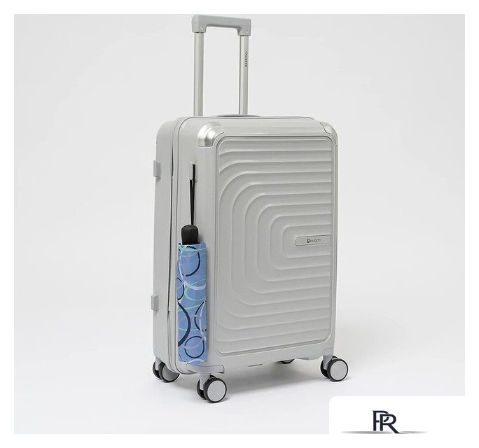 Чемодан-спиннер VALIGETTI 344-8022/2-24SLV (серебристый) - Изображение №6 — Интернет-магазин ПроЗаказ