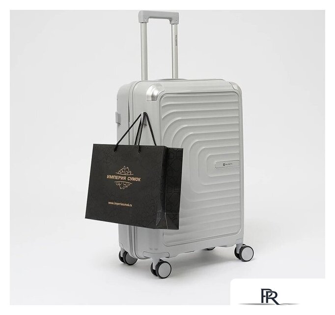 Чемодан-спиннер VALIGETTI 344-8022/2-24SLV (серебристый) - Изображение №5 — Интернет-магазин ПроЗаказ