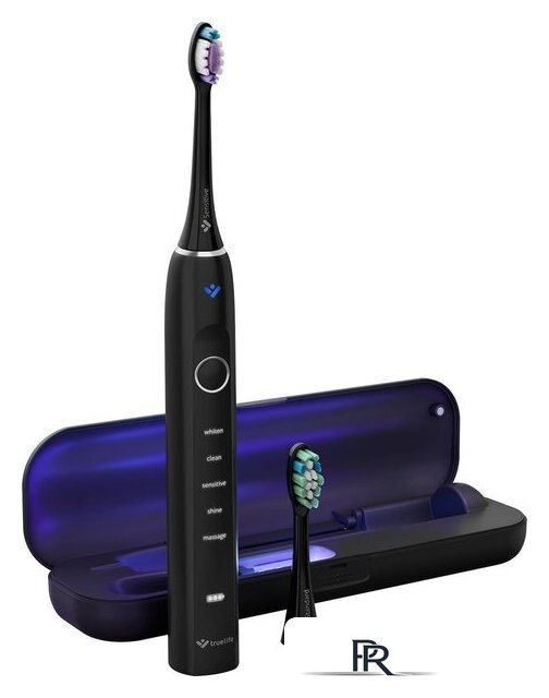 Электрическая зубная щетка TrueLife SonicBrush Clean70 UV (черный) - Изображение №1 — Интернет-магазин ПроЗаказ