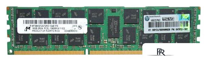 Оперативная память HP 16GB DDR4 PC4-17000 [726719-B21] - Изображение №1 — Интернет-магазин ПроЗаказ