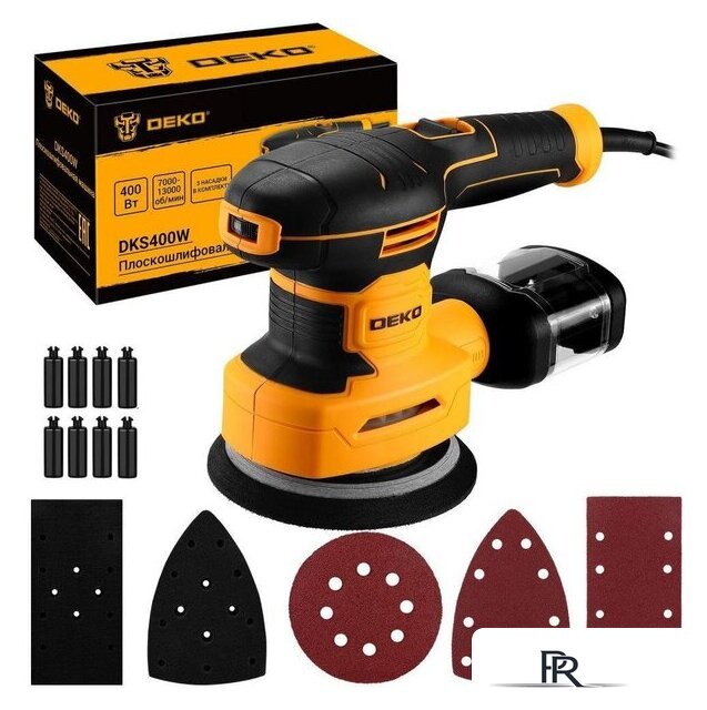 Эксцентриковая шлифмашина Deko DKS400W 085-1058 - Изображение №1 — Интернет-магазин ПроЗаказ