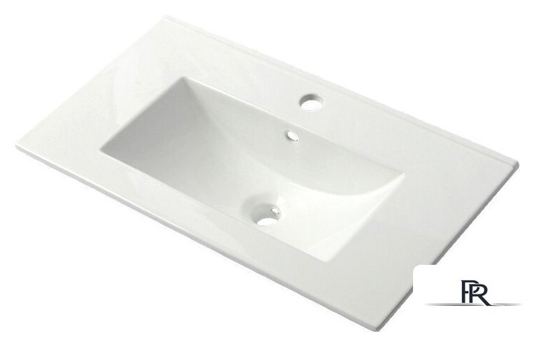  ЗОВ Тумба с умывальником Парма 80 P80LWP0MWHMC1A-OL80 (белый/белый галифакс) - Изображение №3 — Интернет-магазин ПроЗаказ