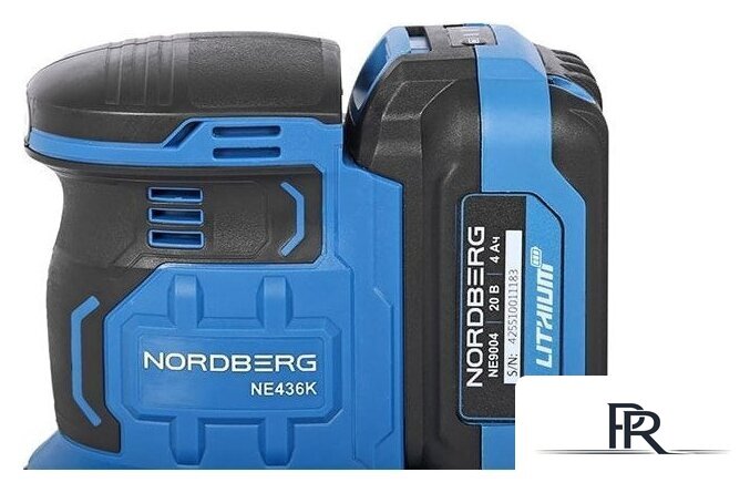 Эксцентриковая шлифмашина Nordberg NE436K (с 1-им АКБ) - Изображение №6 — Интернет-магазин ПроЗаказ