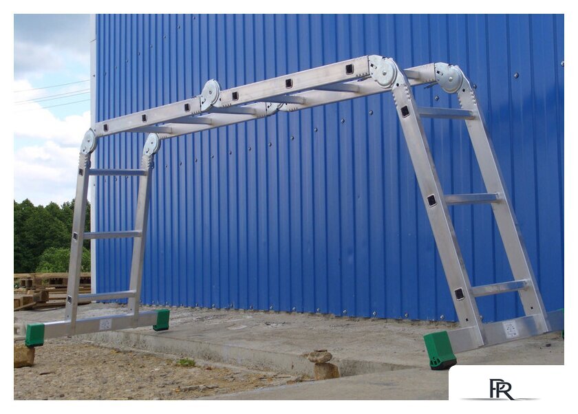 Лестница-трансформер Алюмет 4-х секционная Т 455 4х5 - Изображение №7 — Интернет-магазин ПроЗаказ