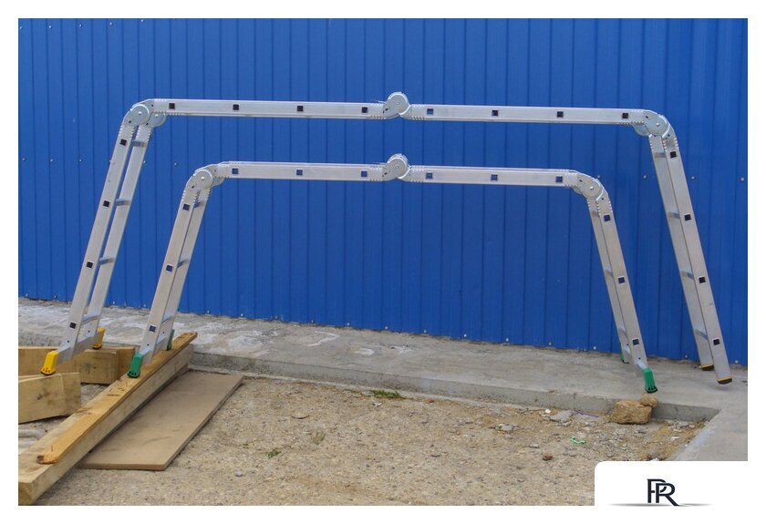 Лестница-трансформер Алюмет 4-х секционная Т 455 4х5 - Изображение №5 — Интернет-магазин ПроЗаказ