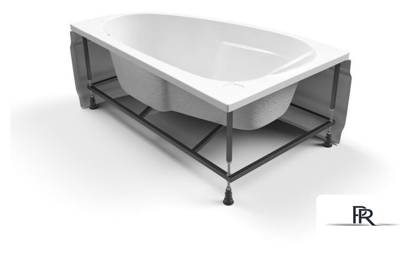 Ванна Cersanit Joanna 150x95 R (с каркасом) - Изображение №5 — Интернет-магазин ПроЗаказ