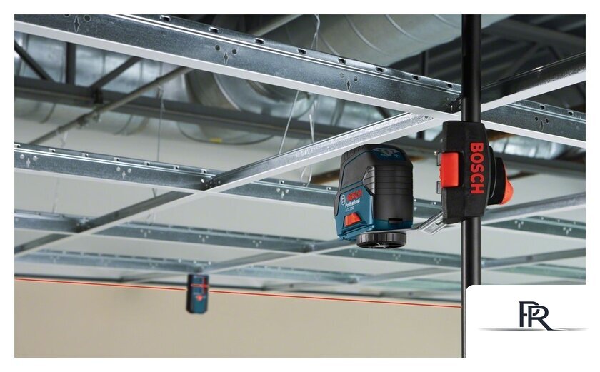 Лазерный нивелир Bosch GCL 2-50 Professional 0601066F01 (RM1 + BM3 + LR6) - Изображение №6 — Интернет-магазин ПроЗаказ