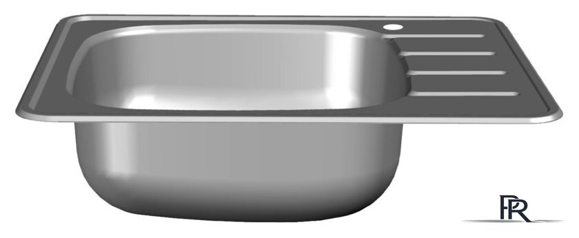 Кухонная мойка Ukinox Гранд GRM600.480-GT6K 2L (с сифоном S701) - Изображение №3 — Интернет-магазин ПроЗаказ