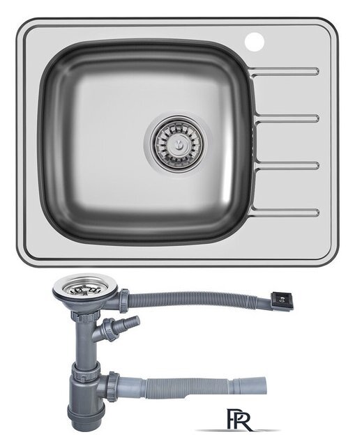 Кухонная мойка Ukinox Гранд GRM600.480-GT6K 2L (с сифоном S701) - Изображение №1 — Интернет-магазин ПроЗаказ