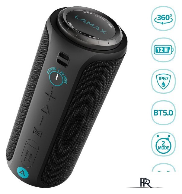 Беспроводная колонка Lamax Sounder2 - Изображение №3 — Интернет-магазин ПроЗаказ