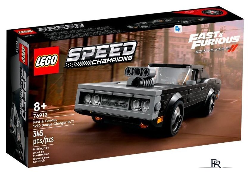 Конструктор LEGO Speed Champions 76912 Fast & Furious 1970 Dodge Charger R/T - Изображение №1 — Интернет-магазин ПроЗаказ